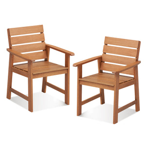 Premium hardwood construction for long-lasting durability<br>Burr-free and natural wood structure for an authentic look.<br>102Â° inclined backrest relieves fatigue and stress<br>Wide armrests for added comfort and relaxation<br>Breathable slatted design 