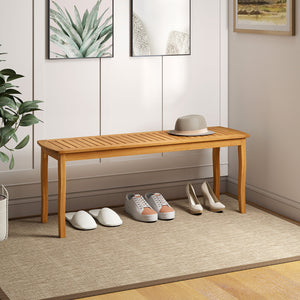 Crafted of natural acacia wood  reliable  warp-resistant  built to last<br>The wood surface through delicate craftsmanship is smooth and splinter-free<br>Regular application of wood oil (not included) is recommended to maintain its luster<br>Protect the b