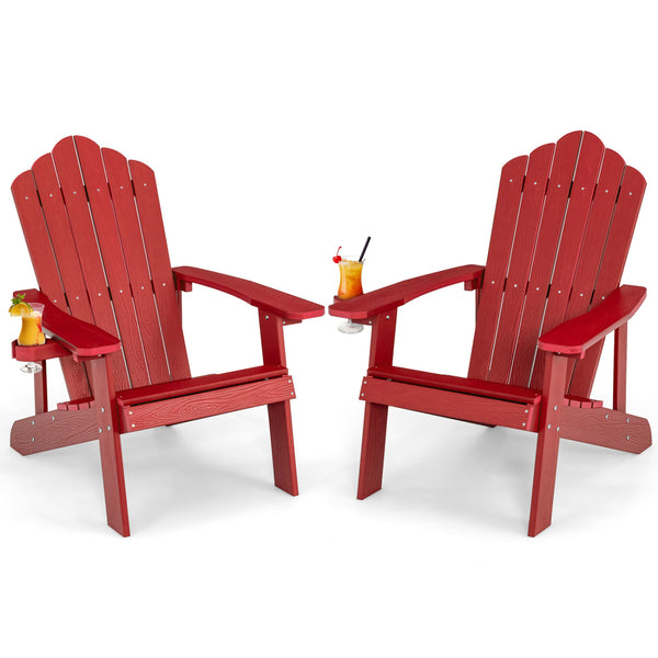 Selected HIPS and HDPE materials for weather resistance and fade resistance<br>Both materials require minimal maintenance  just clean them with water or soap<br>Ergonomic design with spacious seats and slop backrests for ultimate comfort<br>Both Adirondac