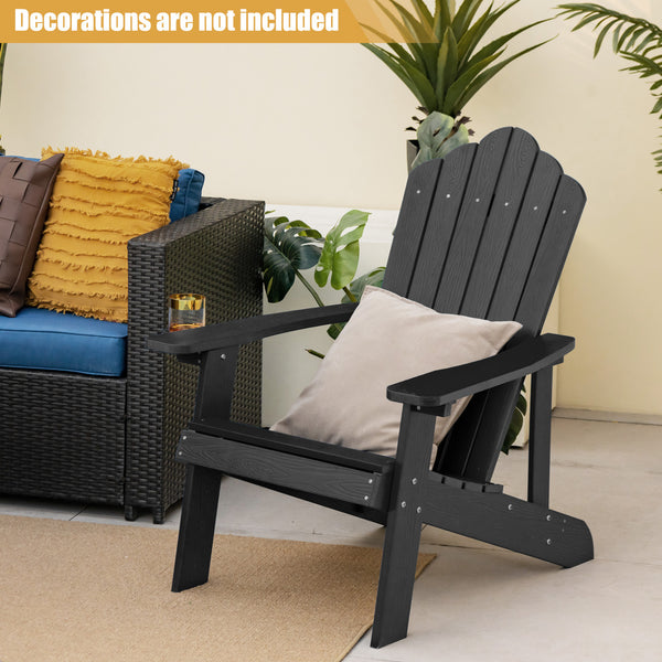 Selected HIPS and HDPE materials for weather resistance and fade resistance<br>Both materials require minimal maintenance  just clean them with water or soap<br>Ergonomic design with spacious seats and slop backrests for ultimate comfort<br>Both Adirondac