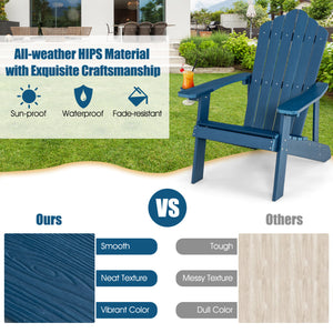 Selected HIPS and HDPE materials for weather resistance and fade resistance<br>Both materials require minimal maintenance  just clean them with water or soap<br>Ergonomic design with spacious seats and slop backrests for ultimate comfort<br>Both Adirondac