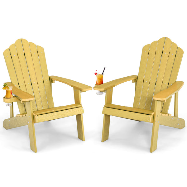 Selected HIPS and HDPE materials for weather resistance and fade resistance<br>Both materials require minimal maintenance  just clean them with water or soap<br>Ergonomic design with spacious seats and slop backrests for ultimate comfort<br>Both Adirondac