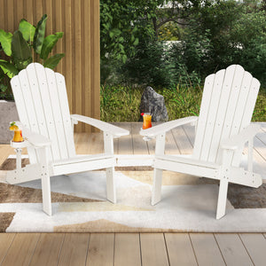 Selected HIPS and HDPE materials for weather resistance and fade resistance<br>Both materials require minimal maintenance  just clean them with water or soap<br>Ergonomic design with spacious seats and slop backrests for ultimate comfort<br>Both Adirondac