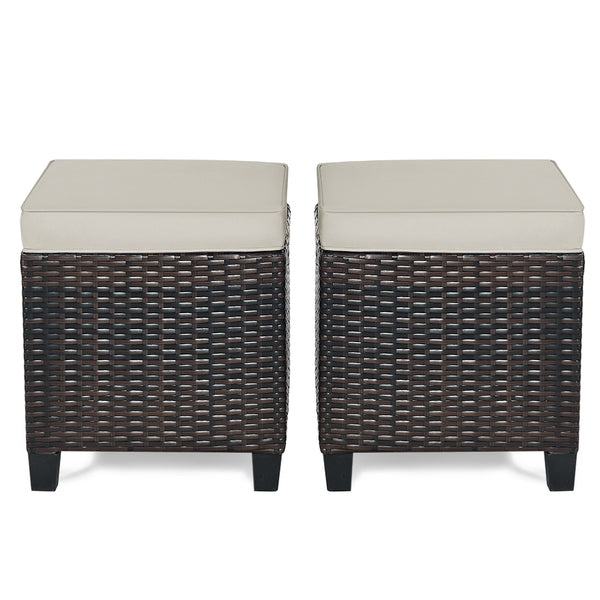 The sturdy and solid steel frame ensures sturdiness and durability<br>Premium and hand-woven rattan suitable for outdoor<br>Premium cushions for maximum comfort<br>The water-proof cushion cover is removable and washable<br>Fixed by ropes to prevent the cu