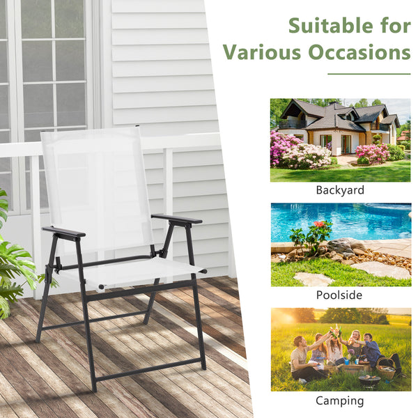 Sturdy and anti-rust metal frame for 330 lbs weight capacity<br>Non-slip foot pads for extra stability and floor protection<br>Folding design for easy storage and space-saving<br>Hassle-free to move as well thanks to the portable design<br>Keep them stabl