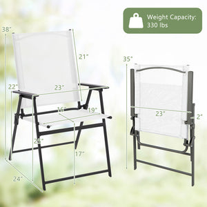 Sturdy and anti-rust metal frame for 330 lbs weight capacity<br>Non-slip foot pads for extra stability and floor protection<br>Folding design for easy storage and space-saving<br>Hassle-free to move as well thanks to the portable design<br>Keep them stabl