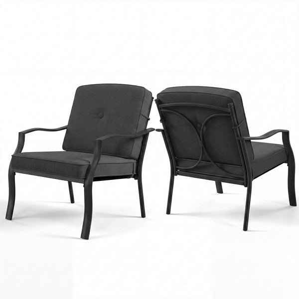 Ergonomic seat effectively relieves your fatigue <br>Soft seat and back cushions offer endless comfort <br>Smooth zippers make cushion covers easy to detach and wash <br>Fixing buckles to keep the cushions in the right place <br>Heavy-duty metal frame for