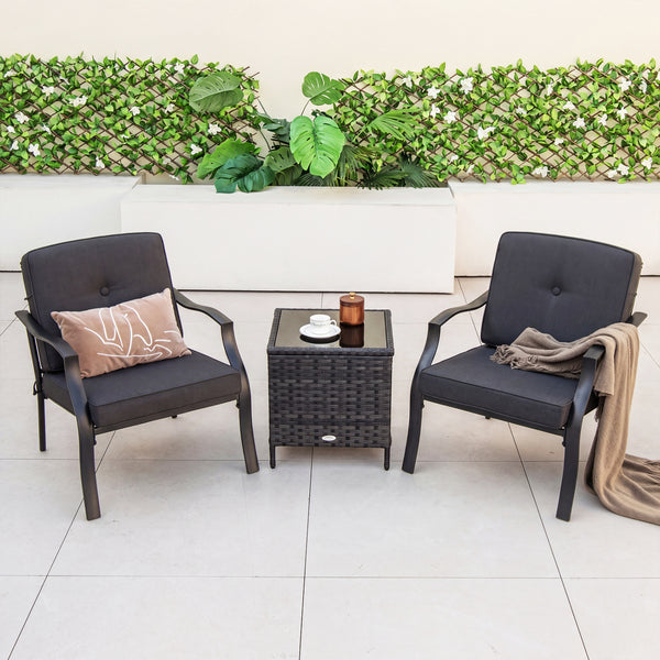 Ergonomic seat effectively relieves your fatigue <br>Soft seat and back cushions offer endless comfort <br>Smooth zippers make cushion covers easy to detach and wash <br>Fixing buckles to keep the cushions in the right place <br>Heavy-duty metal frame for