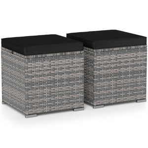Can be used as a storage box  a footstool  a side table or an additional seat<br>Ample storage space inside offers more convenience<br>Soft seat cushions bring you optimal comfort<br>Smooth zippers make the cushion cover easy to remove and wash<br>Stable 
