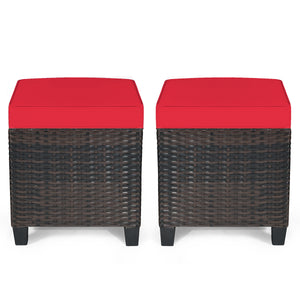 The sturdy and solid steel frame ensures sturdiness and durability<br>Premium and hand-woven rattan suitable for outdoor<br>Premium cushions for maximum comfort<br>The water-proof cushion cover is removable and washable<br>Fixed by ropes to prevent the cu