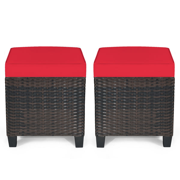 The sturdy and solid steel frame ensures sturdiness and durability<br>Premium and hand-woven rattan suitable for outdoor<br>Premium cushions for maximum comfort<br>The water-proof cushion cover is removable and washable<br>Fixed by ropes to prevent the cu