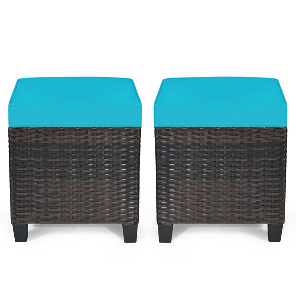The sturdy and solid steel frame ensures sturdiness and durability<br>Premium and hand-woven rattan suitable for outdoor<br>Premium cushions for maximum comfort<br>The water-proof cushion cover is removable and washable<br>Fixed by ropes to prevent the cu