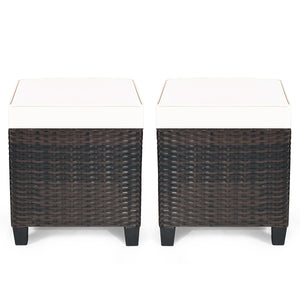 The sturdy and solid steel frame ensures sturdiness and durability<br>Premium and hand-woven rattan suitable for outdoor<br>Premium cushions for maximum comfort<br>The water-proof cushion cover is removable and washable<br>Fixed by ropes to prevent the cu