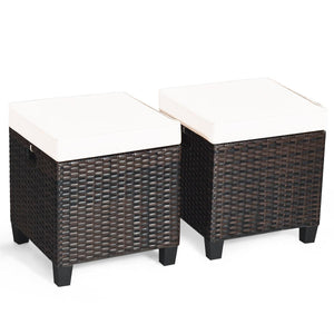 The sturdy and solid steel frame ensures sturdiness and durability<br>Premium and hand-woven rattan suitable for outdoor<br>Premium cushions for maximum comfort<br>The water-proof cushion cover is removable and washable<br>Fixed by ropes to prevent the cu