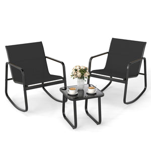 Rock stably with non-slip pads and adjustable stopper<br>Curved seat and back make you more relaxed<br>Made of premium material for long-time use<br>Quick-drying and breathable seat fabric offers more comfort<br>Reinforced metal frame offers strong suppor