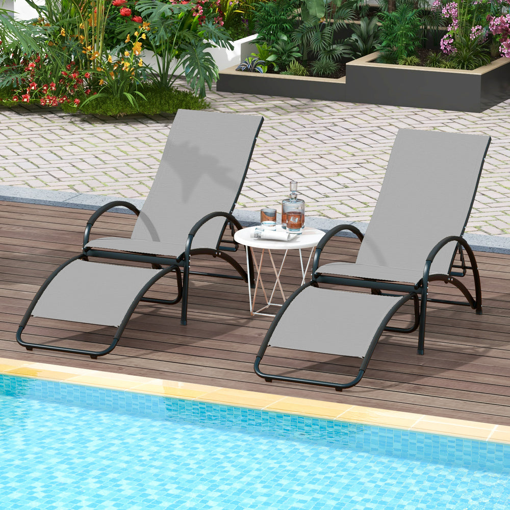 Serves as a rocking chair or a lounge chair for cozy sitting or lying<br>The 4-position adjustable backrest and curved armrests hold your back and arms<br>Curved base and 20-degree limited rocking angle for smooth rocking<br>Quick-drying and fade-resistan