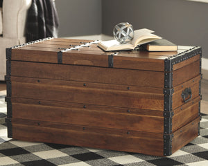  modern farmhouse or contemporary cottage. Need more convincing? This handsome storage piece does double duty as a casually cool coffee table.<br><br><b>Addition