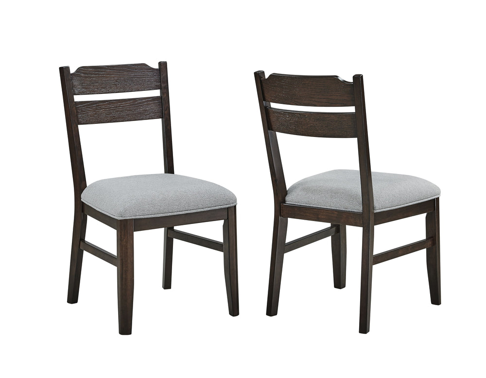 Elevate your dining experience with this elegantly crafted ensemble that seamlessly blends modern sophistication with timeless charm. Designed to bring warmth and style to any dining space, this set features a rich, dark wood finish that exudes durability
