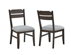 Elevate your dining experience with this elegantly crafted ensemble that seamlessly blends modern sophistication with timeless charm. Designed to bring warmth and style to any dining space, this set features a rich, dark wood finish that exudes durability