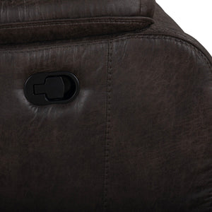 Brookings - Sofa With Dual Recliner - Charcoal