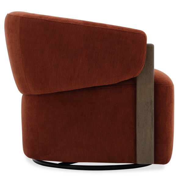 Finley - Swivel Accent Chair (Set of 2) - Island Rust