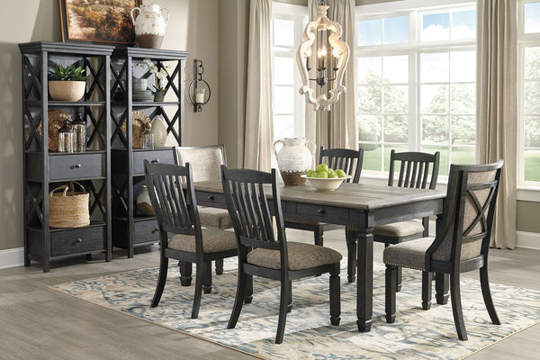 Tyler Creek - Dark Gray - 2 Pc. - Display Cabinets