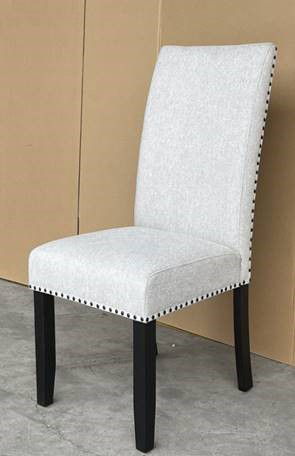 Vance - 5 Piece Dining Room Set - White / Gray