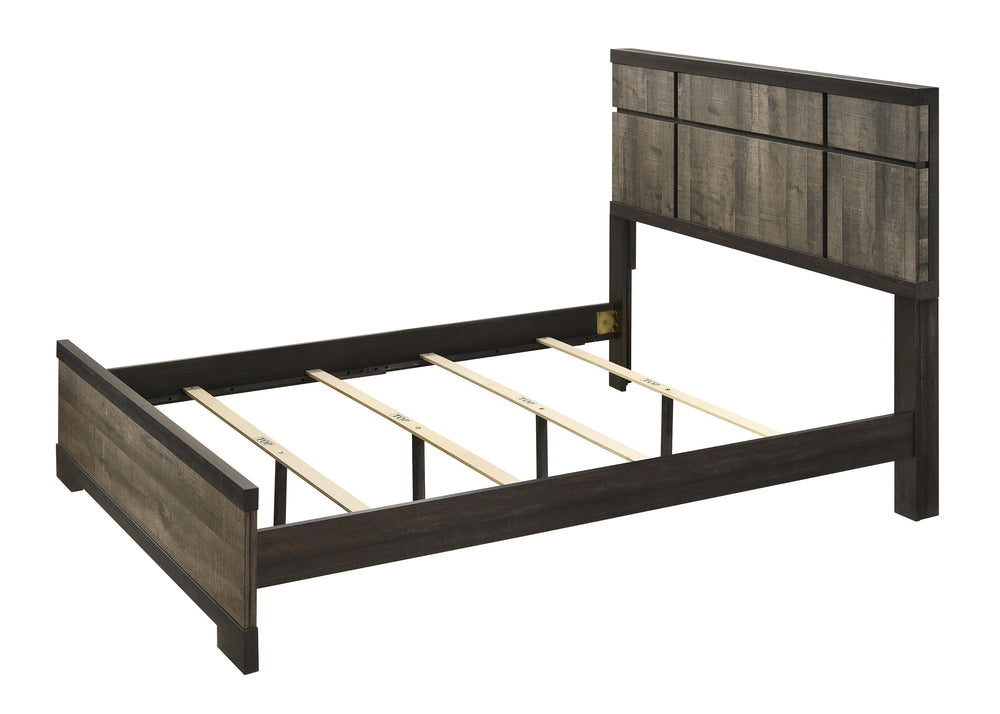 Remington - King Bed - Dark Brown