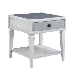 Katia - End Table - White - 24-"