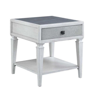 Katia - End Table - White - 24-"