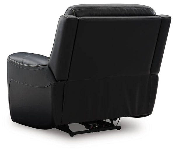 5Z-Comfort - Relaxation - Onyx - Power Recliner / Adjustable Headrest