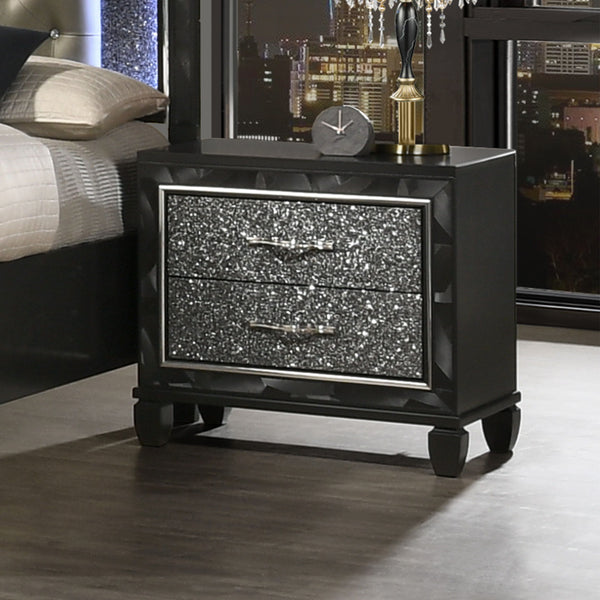 Radiance - Nightstand - Black Pearl