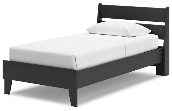  Twin Panel Platform Bed