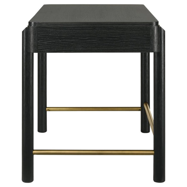 Arini - 2-Drawer Vanity Desk Makeup Table - Black