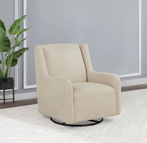  360-degree swivel base. Ideal as a nursery chair