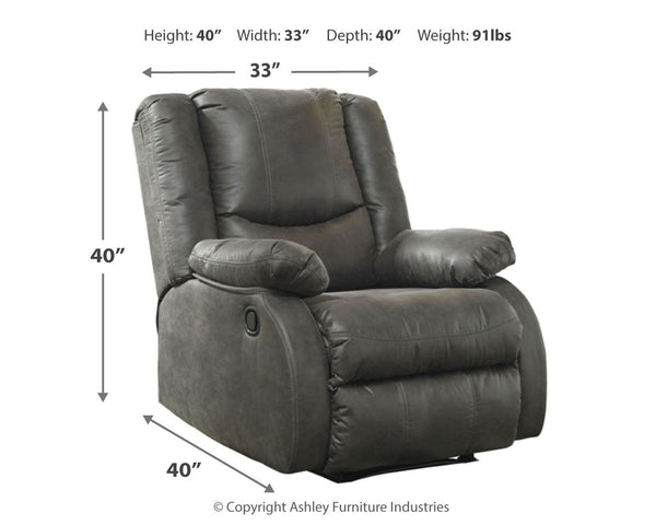 Bladewood - Slate - Zero Wall Recliner
