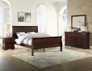 Step into the classic charm with this bedroom collection, featuring a timeless design that offers both function and a hint of heritage style. The warm, inviting finish highlights the natural beauty of the wood, while the sturdy craftsmanship ensures lasti