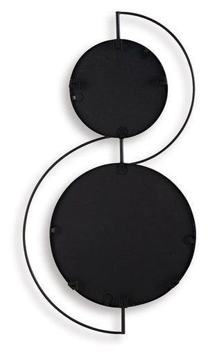 Shayham - Black - Accent Mirror
