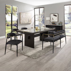  combines comfort and elegance seamlessly. The modern design is perfect for both casual meals and sophisticated