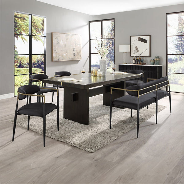  combines comfort and elegance seamlessly. The modern design is perfect for both casual meals and sophisticated