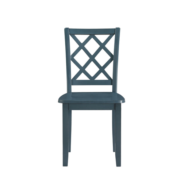  Table & 4 Chairs - Blue