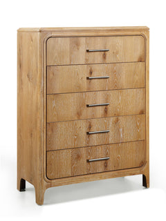 Elevate your bedroom with this stylish and inviting furniture group, designed to blend modern simplicity with rustic charm. The centerpiece features a beautifully upholstered headboard framed in a rich, natural wood finish, adding texture and warmth to yo