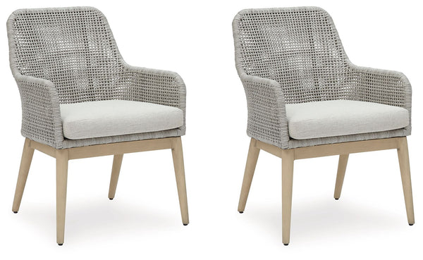 Seton Creek - Gray - 7 Pc. - Dining Set
