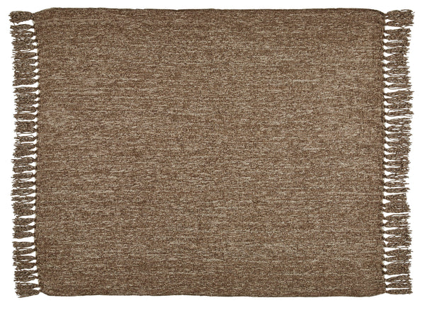  the woven texture and knotted fringe give it a homespun look that-'s relaxed and inviting.<br/><