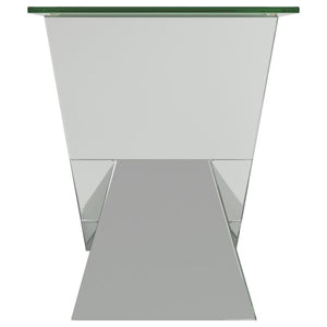  beveled tempered glass surface