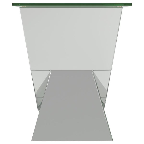  beveled tempered glass surface