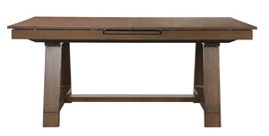 Everly - 5 Piece Dining Room Set - Brown