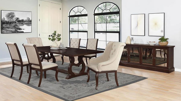 Brockway - Extension Leaf Dining Table - Antique Java