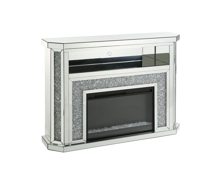 Noralie - Fireplace - Pearl Silver - 51-"