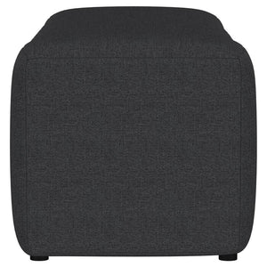 Summer - Fabric Upholstered Tufted Accent Bench - Charcoal